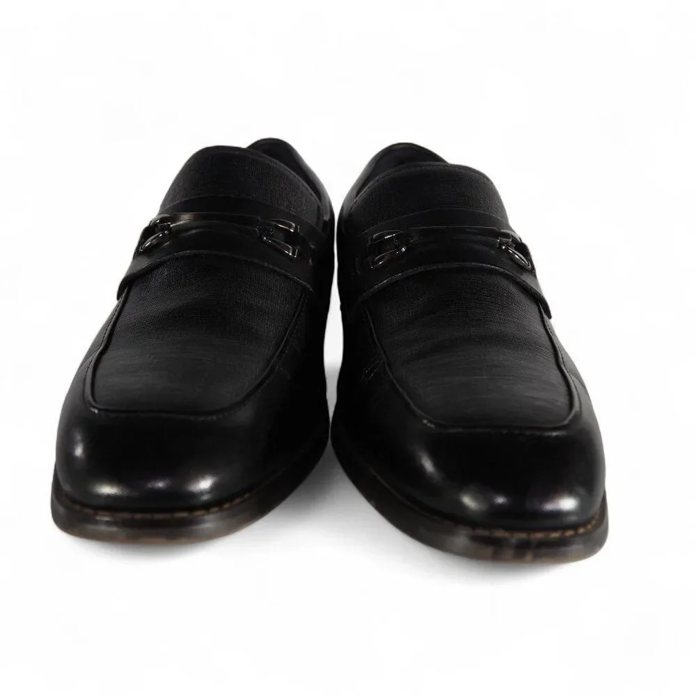 Stacy Adams Kaylor Leather Bit Slip-on Loafers‎ Men's 12M Black 25572-001